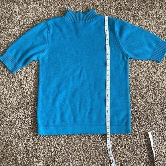 Westbound short sleeve mock neck sweater sz small - Picture 7 of 10